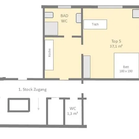Appartement Top 5 - Style Linz Exterior photo